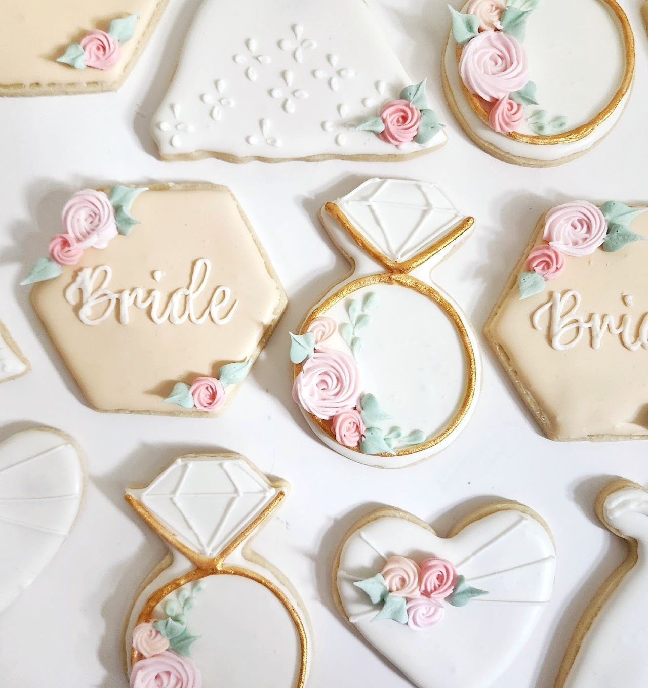 Bridal shower cookies · Bridal shower cookies