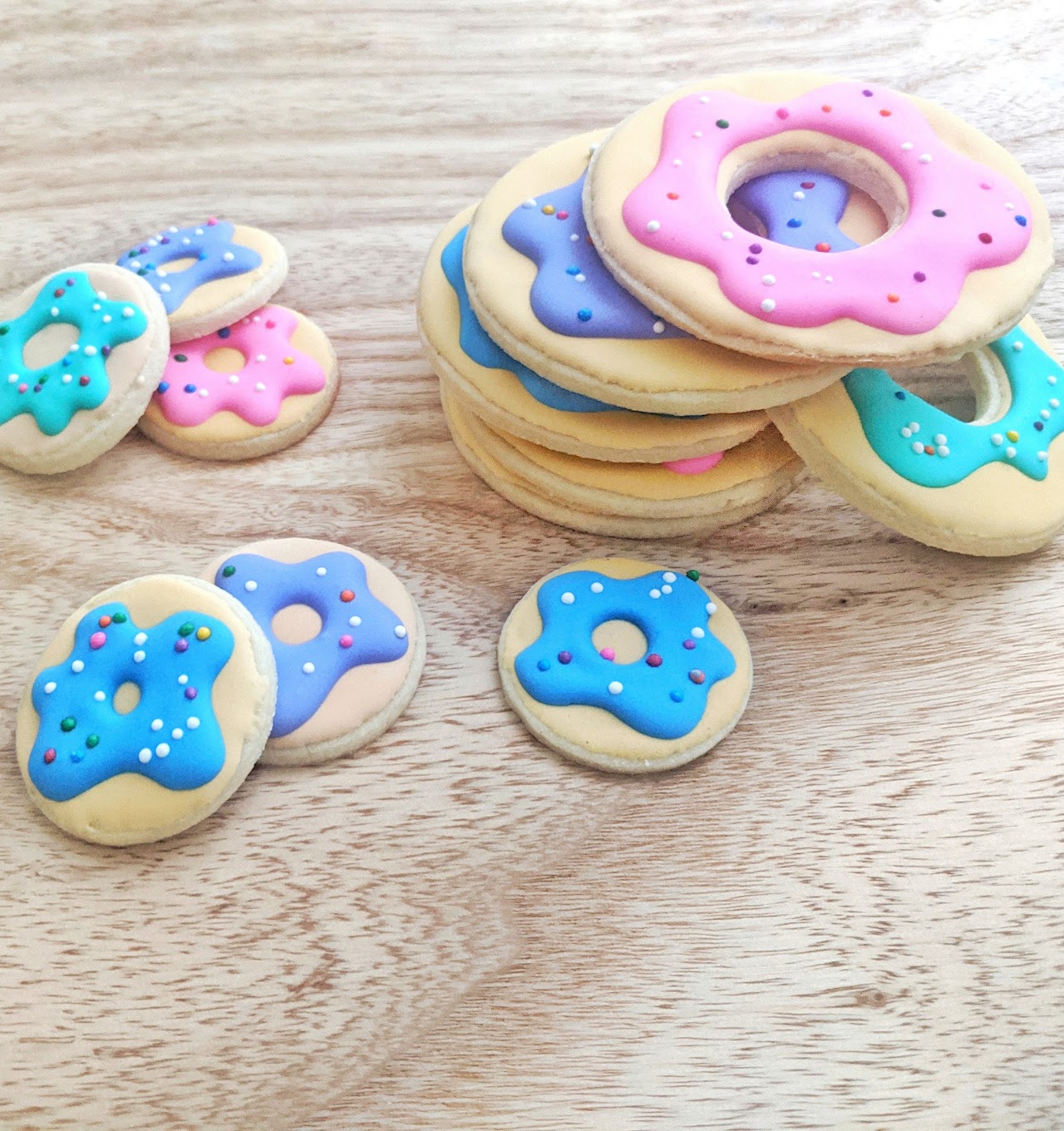 Donut cookies · Wrapped Cookie Set